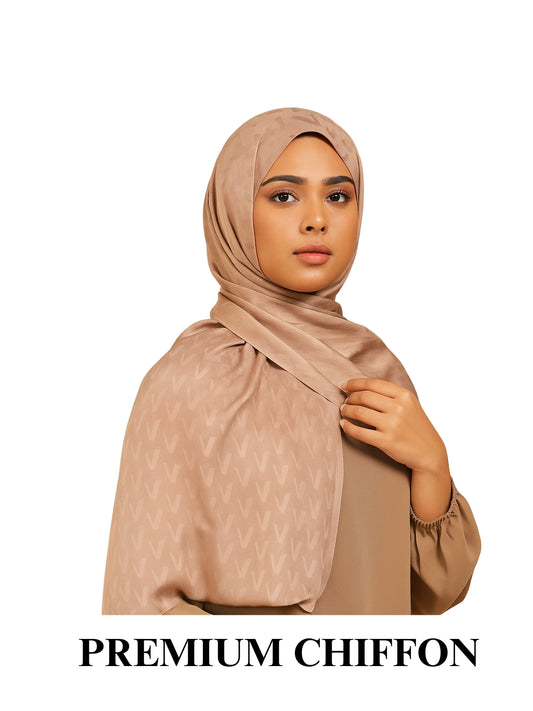 Chiffon Hijab - Dune