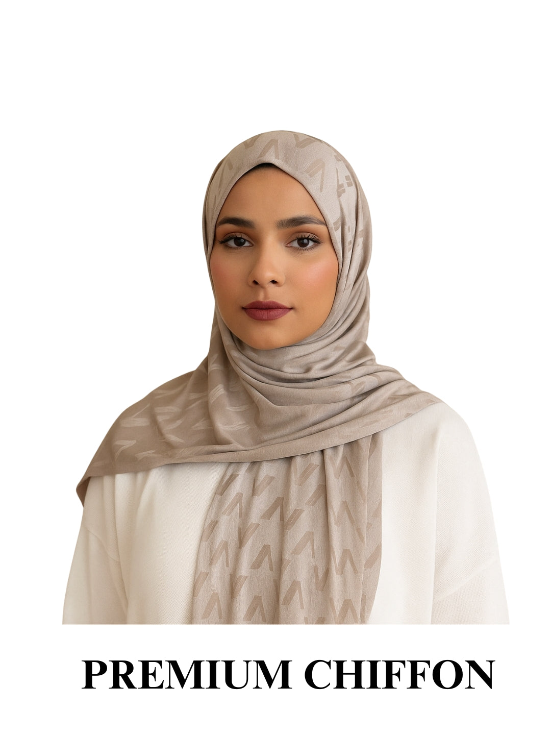 Chiffon Hijab - Chiffon Sand
