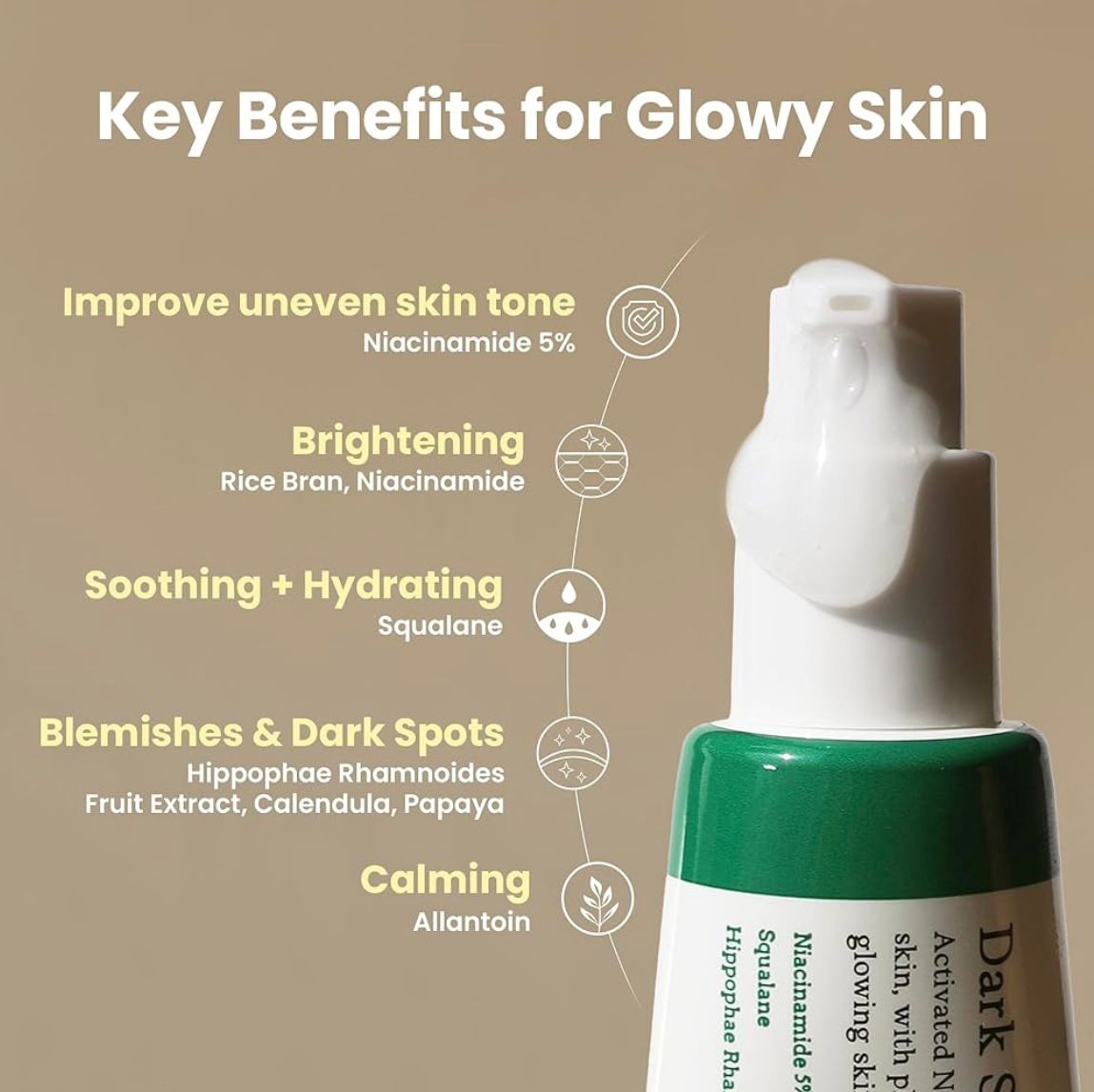 AXIS-Y Dark Spot Correcting Glow Serum (50ml) – Brighten, Hydrate & Even Out Skin Tone
