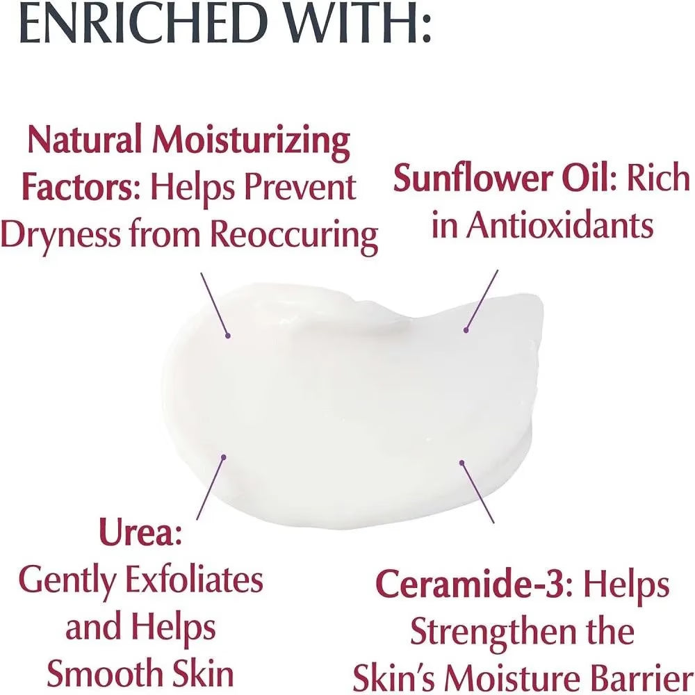 Eucerin Roughness Relief Cream, Fragrance-Free (454g)
