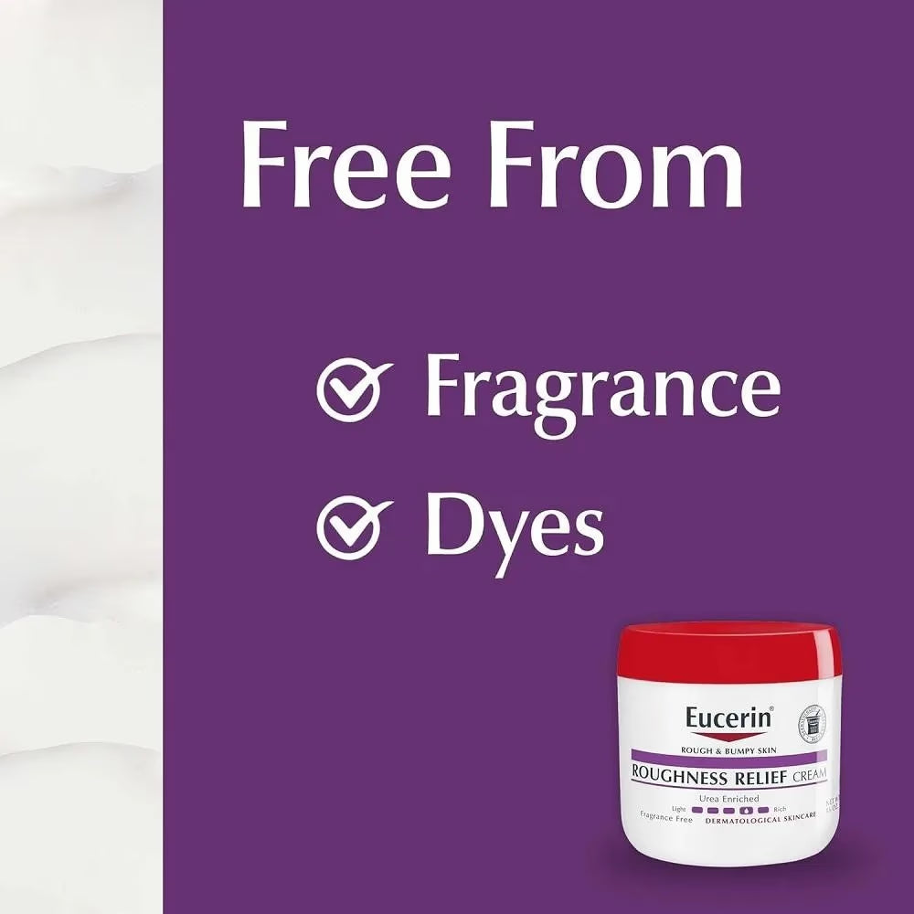 Eucerin Roughness Relief Cream, Fragrance-Free (454g)